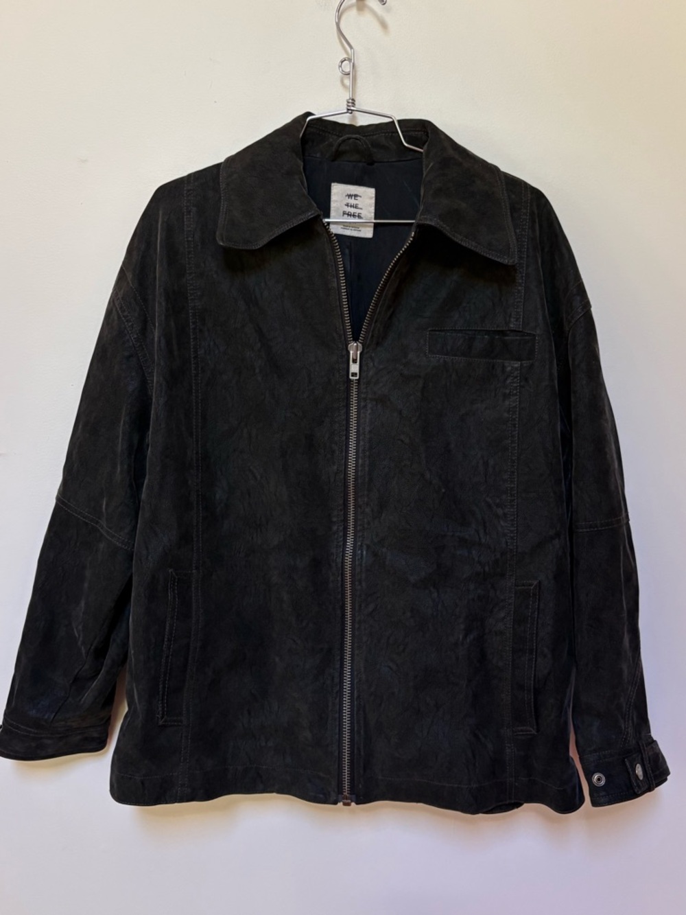 NWOT Free People We The Free Sloane Vegan Suede Jacket Size XS - Picture 4 of 16